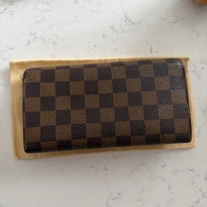 Louis Vuitton Damier Ebene Long Wallet see description